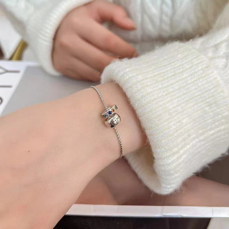 Trendy Adjustable Women’s Bracelet | High-Grade Sterling Silver Design