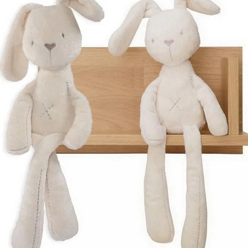 "Cute animal doll Kawaii Bunny Plush Toy – Fluffy Stuffed Rabbit Doll Gift for Toddlers & Kids"