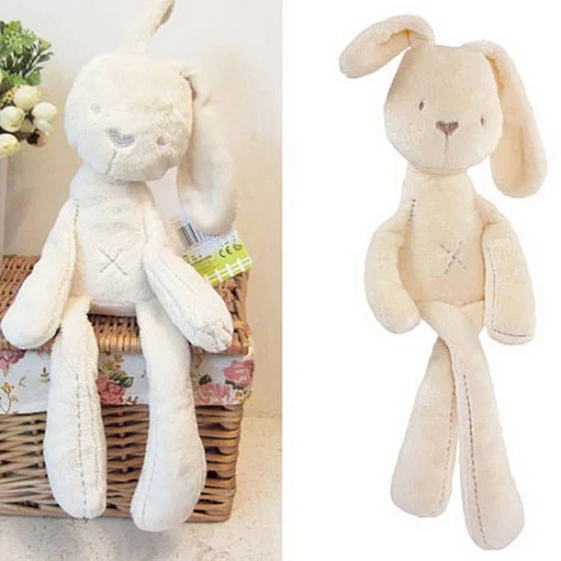 "Cute animal doll Kawaii Bunny Plush Toy – Fluffy Stuffed Rabbit Doll Gift for Toddlers & Kids"