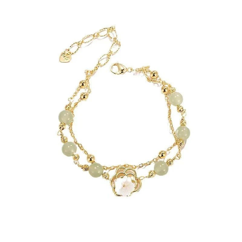 Elegant Hetian Jade Bracelet for Women – Timeless Luxury Stone Jewelry