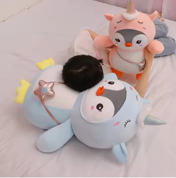 "Kawaii Penguin Plush Toy – Huggable Soft Animal for Gifting & Nursery Decor"