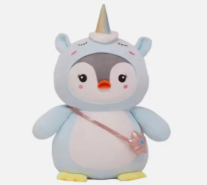 "Kawaii Penguin Plush Toy – Huggable Soft Animal for Gifting & Nursery Decor"