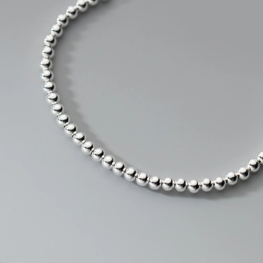 Adjustable S925 Silver Light Bead Bracelet | Chic Women’s Fashion Accessory